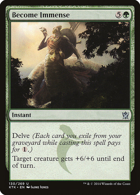 Become Immense ktk 130