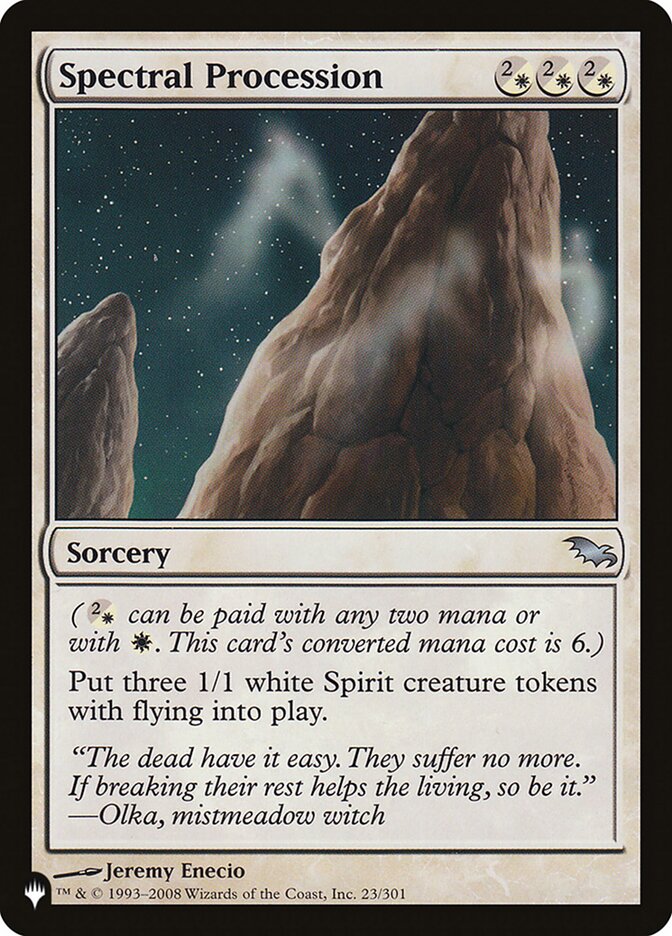 Spectral Procession plst SHM-23