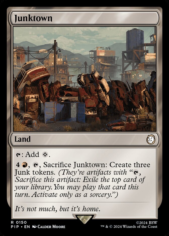 Junktown pip 150