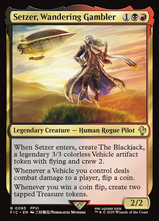 Setzer, Wandering Gambler fic 93