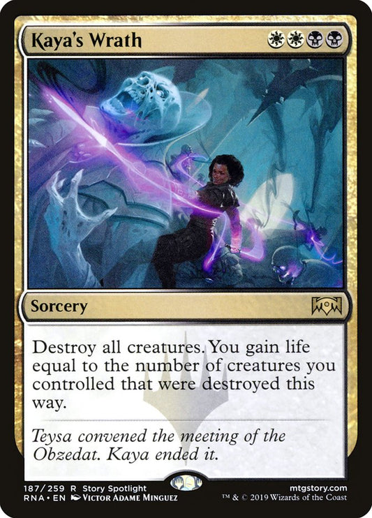 Kaya's Wrath rna 187