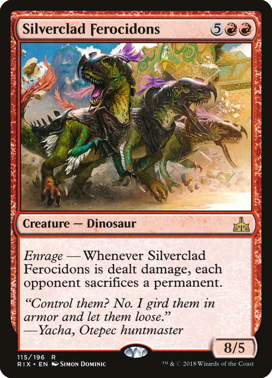 Silverclad Ferocidons rix 115