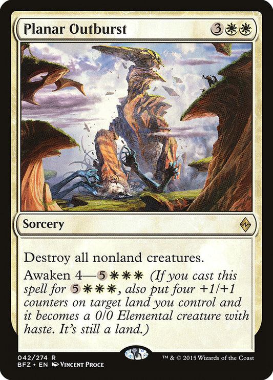 Planar Outburst bfz 42
