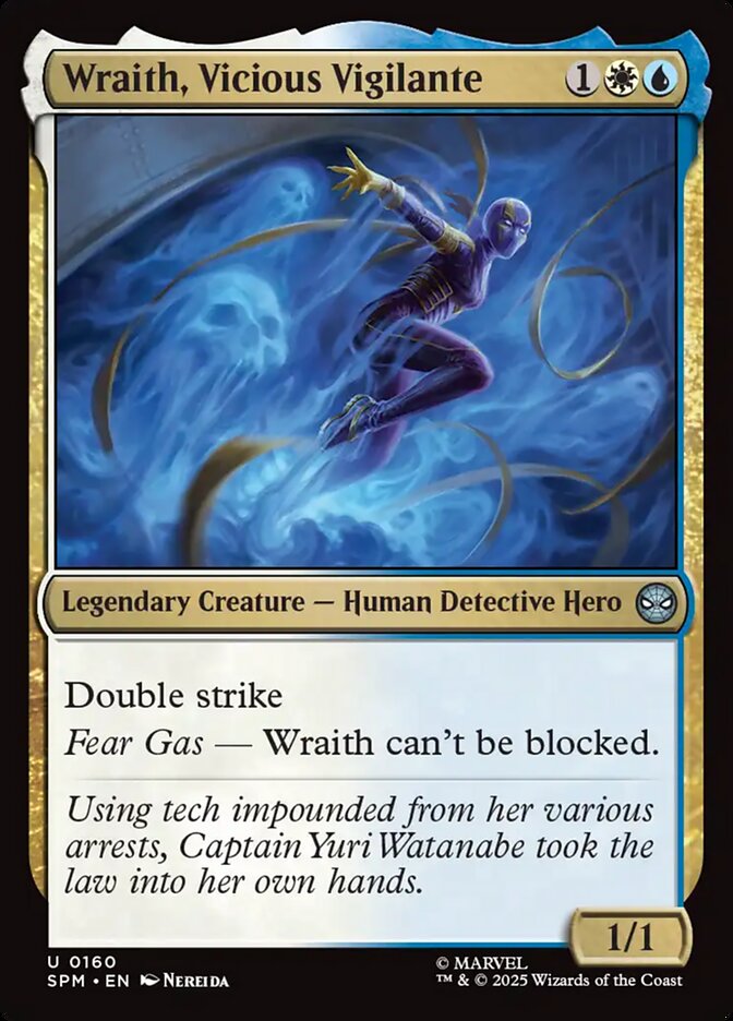 Wraith, Vicious Vigilante spm 160