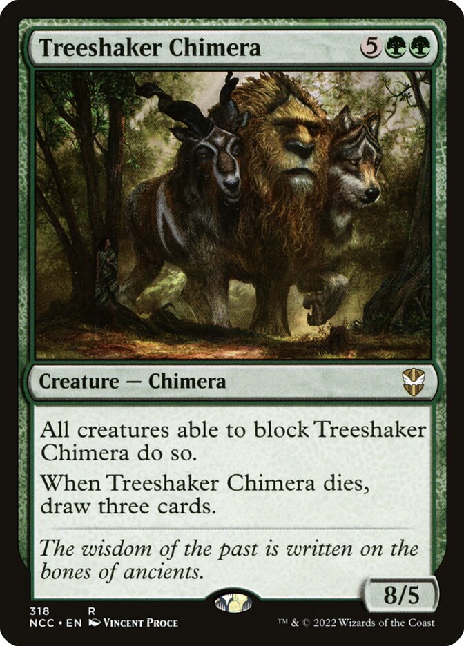 Treeshaker Chimera ncc 318