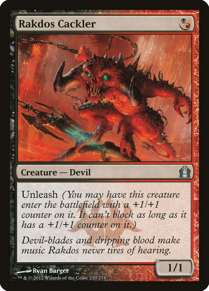 Rakdos Cackler rtr 220