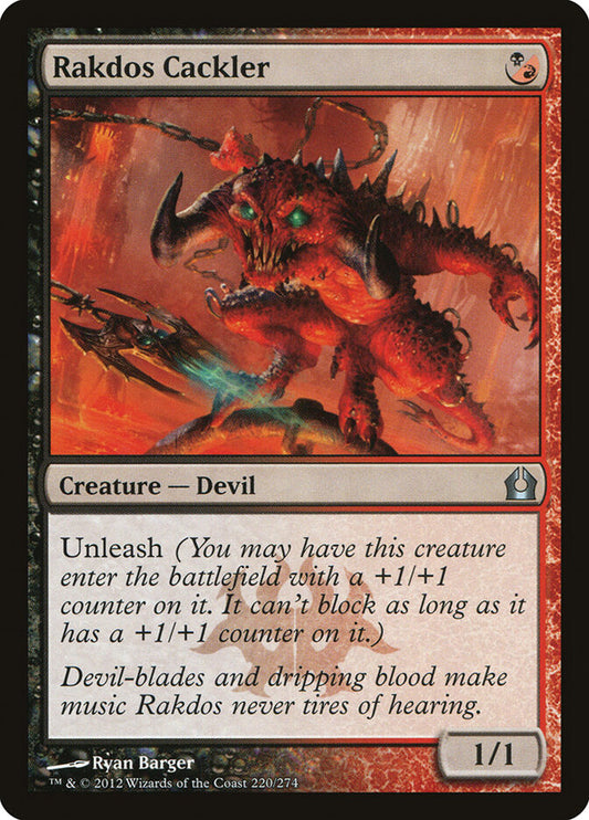 Rakdos Cackler rtr 220