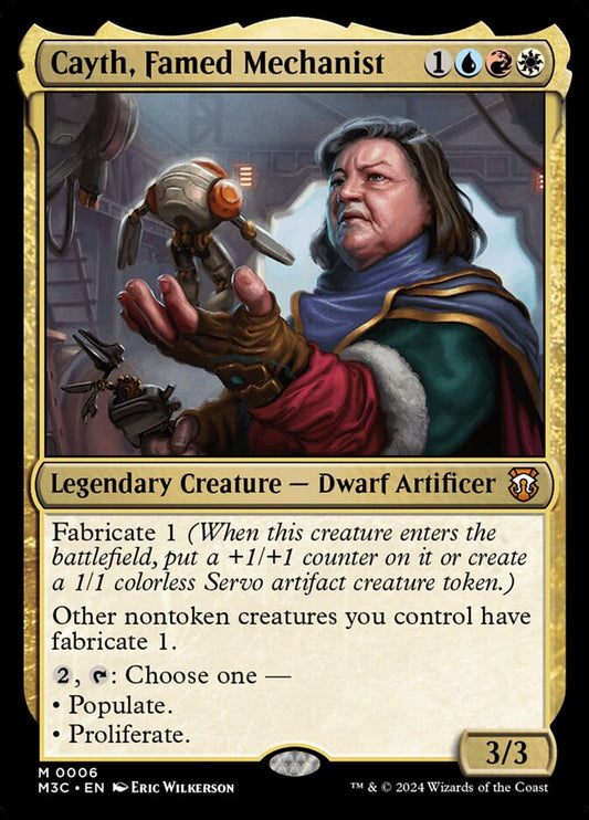 Cayth, Famed Mechanist m3c 6