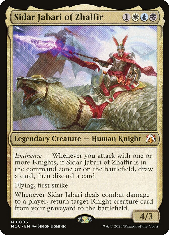 Sidar Jabari of Zhalfir moc 5