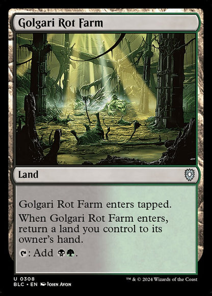 Golgari Rot Farm blc 308