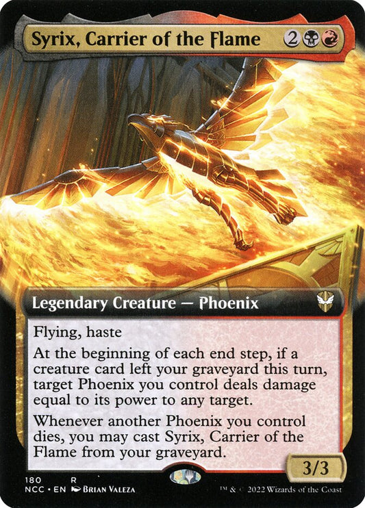 Syrix, Carrier of the Flame ncc 180