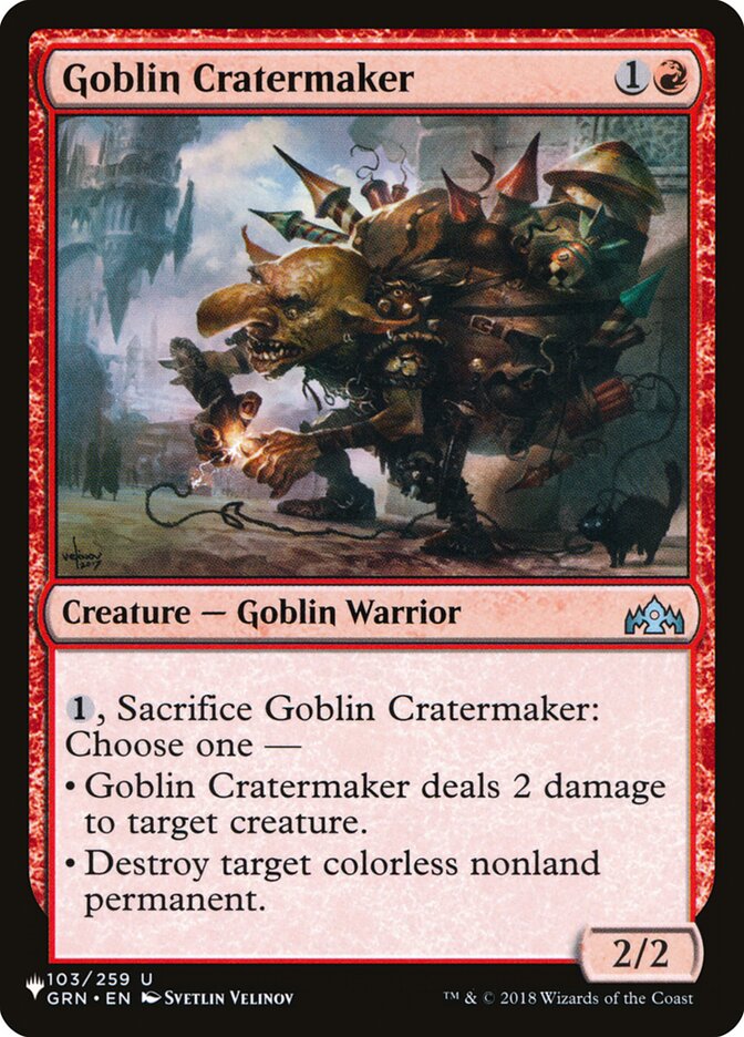 Goblin Cratermaker plst GRN-103