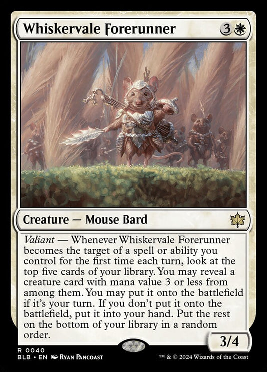 Whiskervale Forerunner blb 40