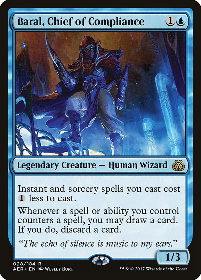 Baral, Chief of Compliance aer 28