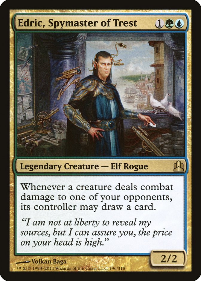 Edric, Spymaster of Trest cmd 196