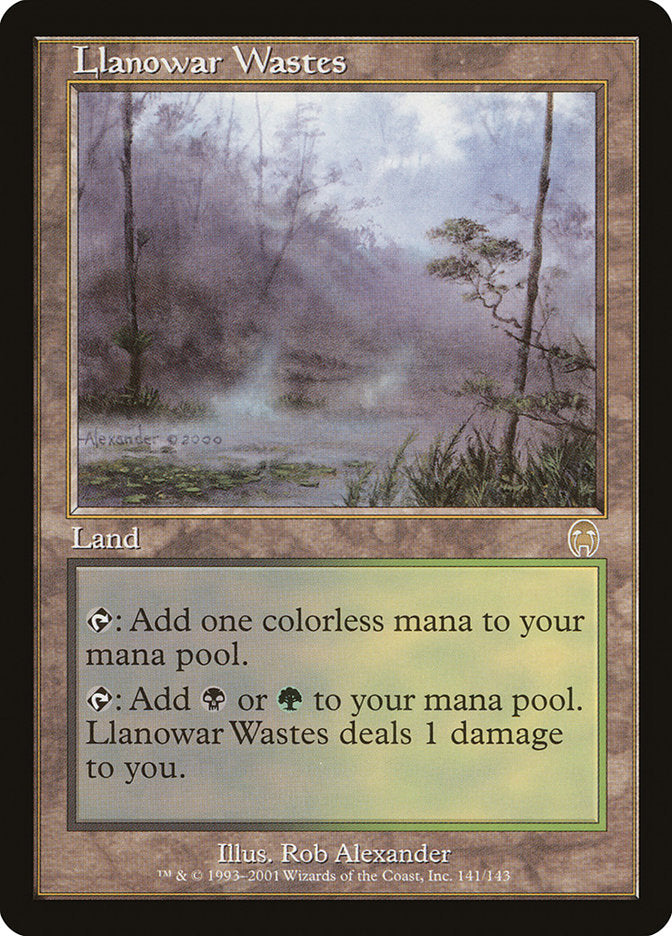 Llanowar Wastes apc 141