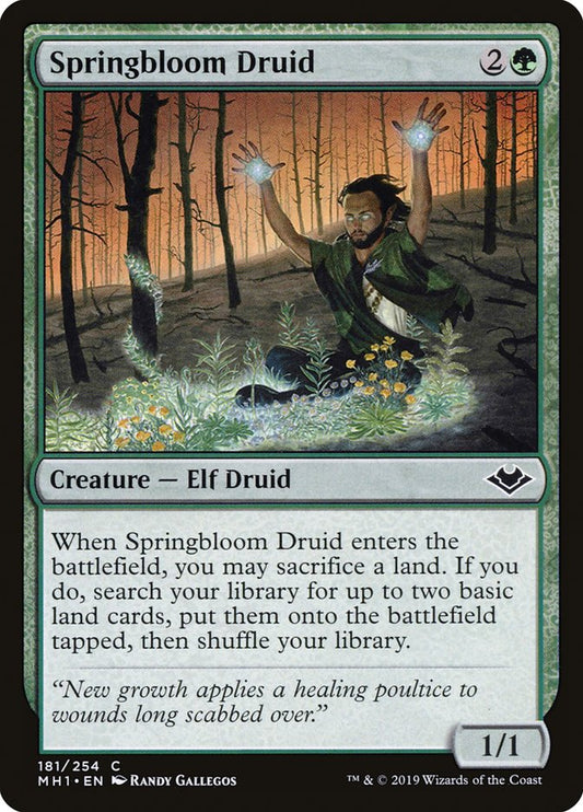 Springbloom Druid mh1 181