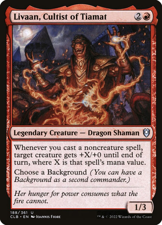 Livaan, Cultist of Tiamat clb 188
