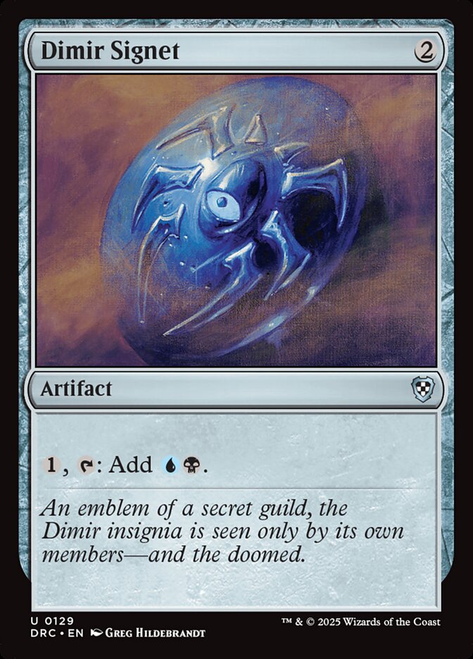 Dimir Signet drc 129