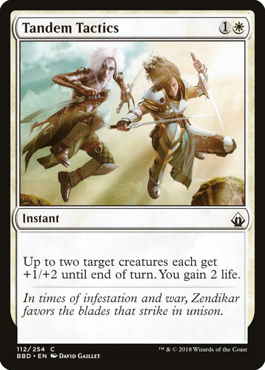 Tandem Tactics bbd 112
