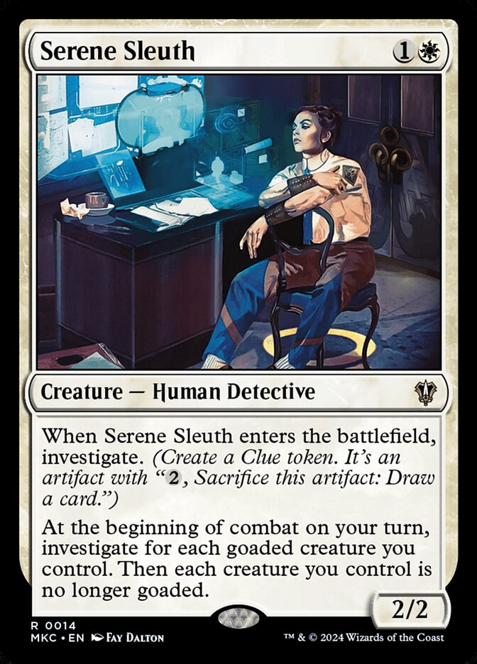 Serene Sleuth mkc 14