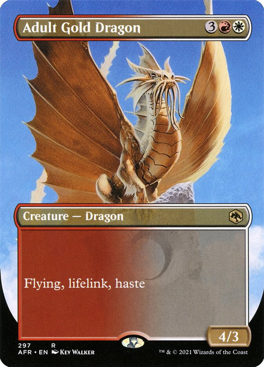 Adult Gold Dragon afr 297