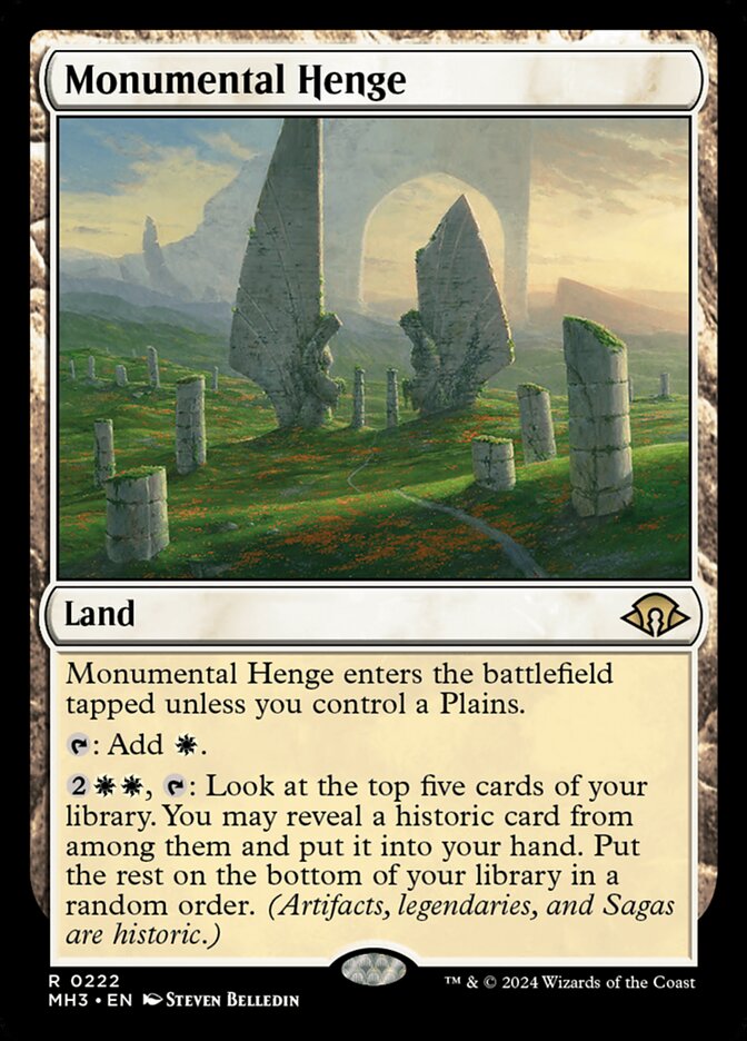 Monumental Henge mh3 222