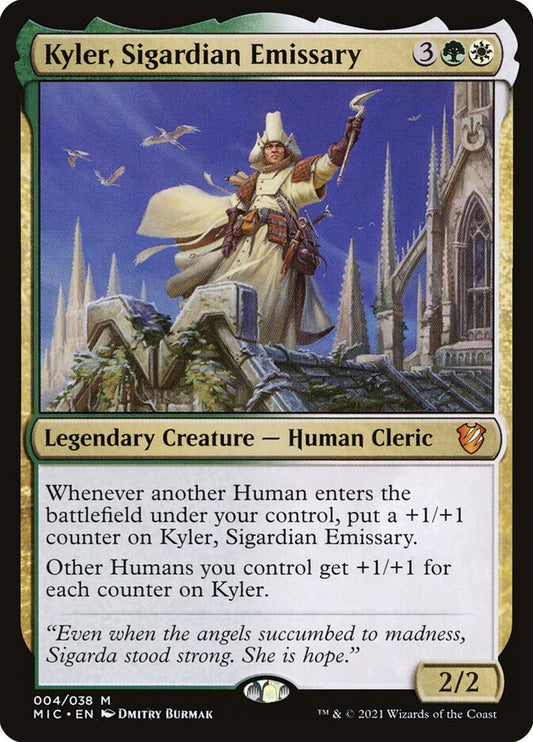 Kyler, Sigardian Emissary mic 4