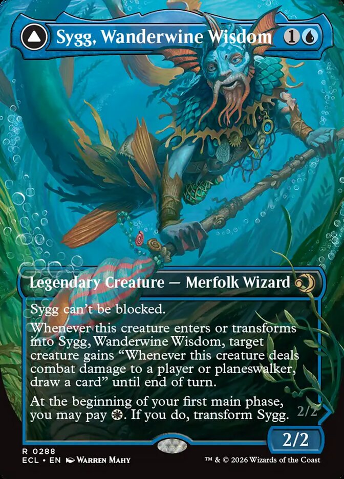 Sygg, Wanderwine Wisdom // Sygg, Wanderbrine Shield ecl 288