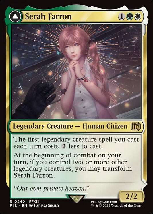 Serah Farron // Crystallized Serah fin 240