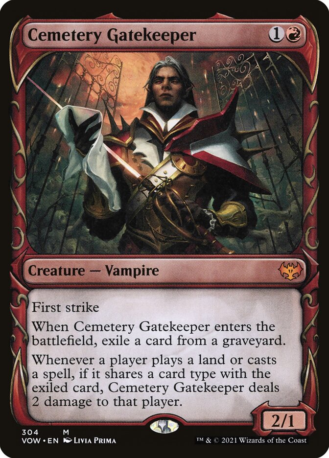 Cemetery Gatekeeper vow 304