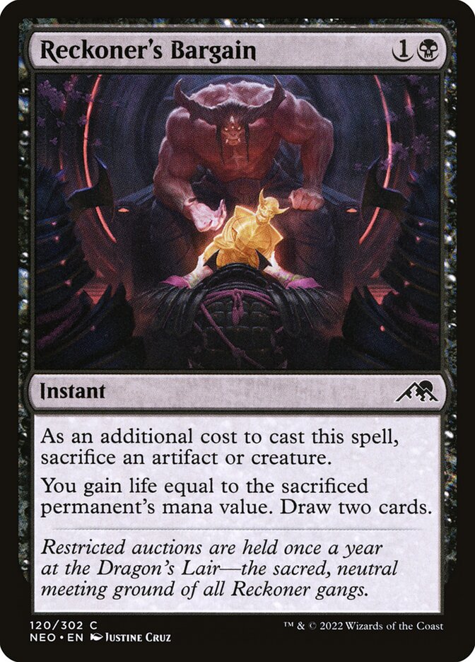 Reckoner's Bargain neo 120