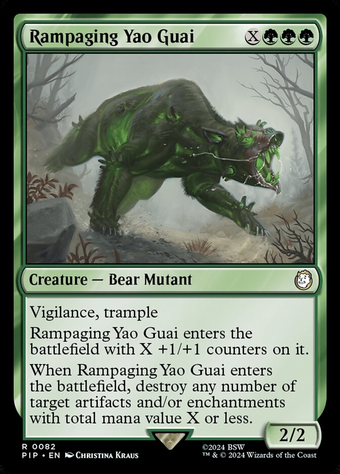 Rampaging Yao Guai pip 82