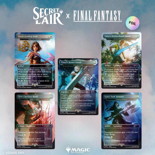 Secret Lair x FINAL FANTASY: Weapons - Rainbow Foil Edition (EN)