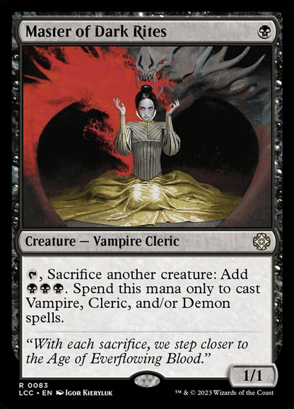 Master of Dark Rites lcc 83