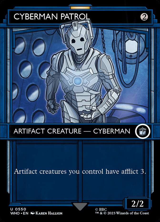 Cyberman Patrol who 550