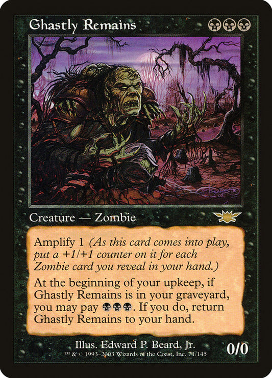 Ghastly Remains lgn 71
