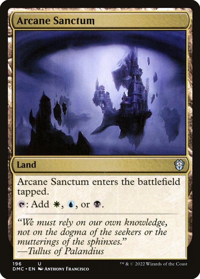 Arcane Sanctum dmc 196