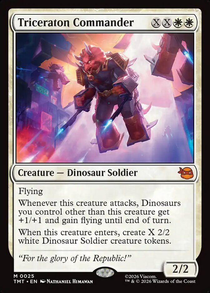 Triceraton Commander tmt 25