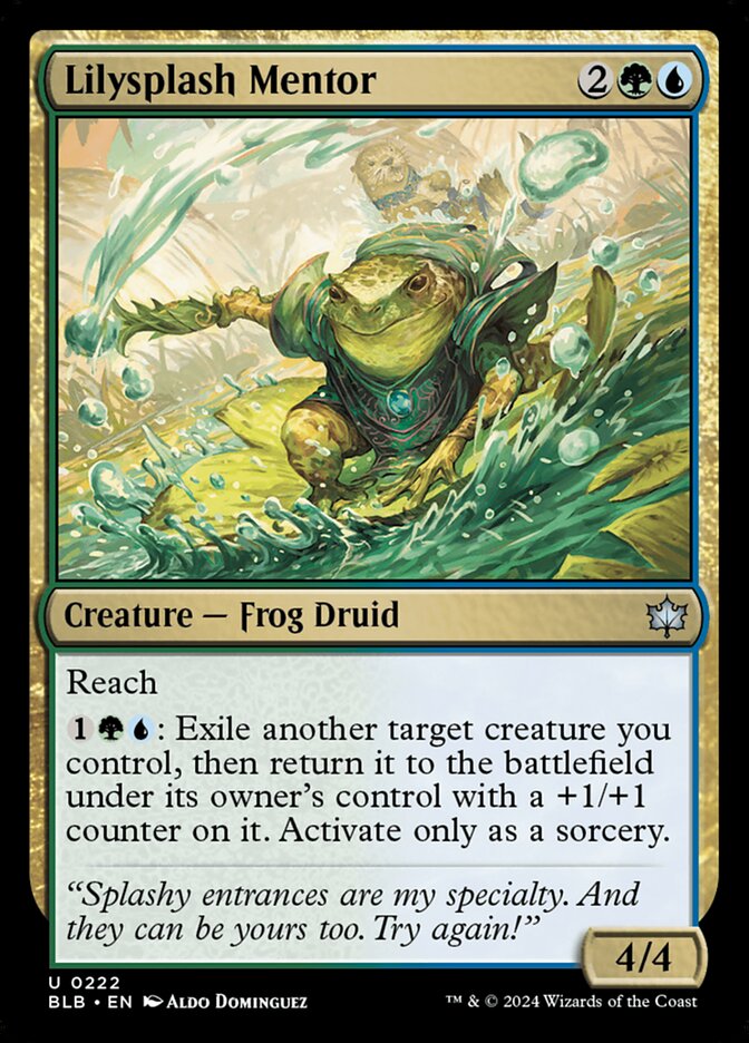 Lilysplash Mentor blb 222
