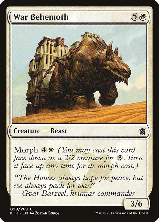 War Behemoth ktk 29