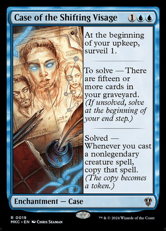 Case of the Shifting Visage mkc 19