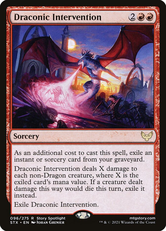 Draconic Intervention stx 96