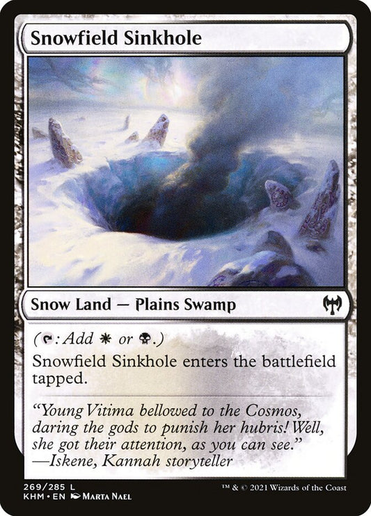 Snowfield Sinkhole khm 269