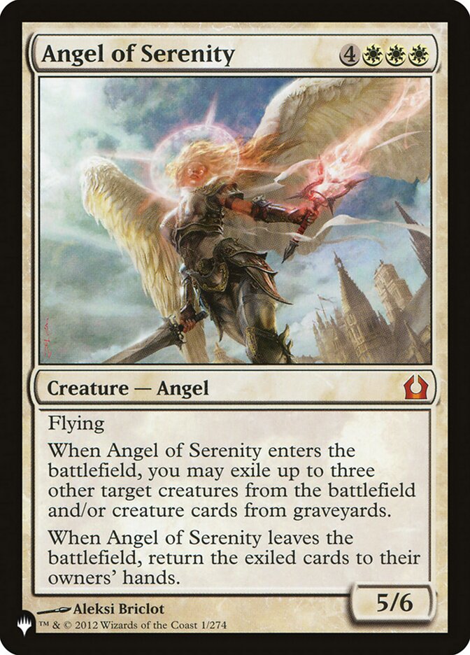 Angel of Serenity plst RTR-1