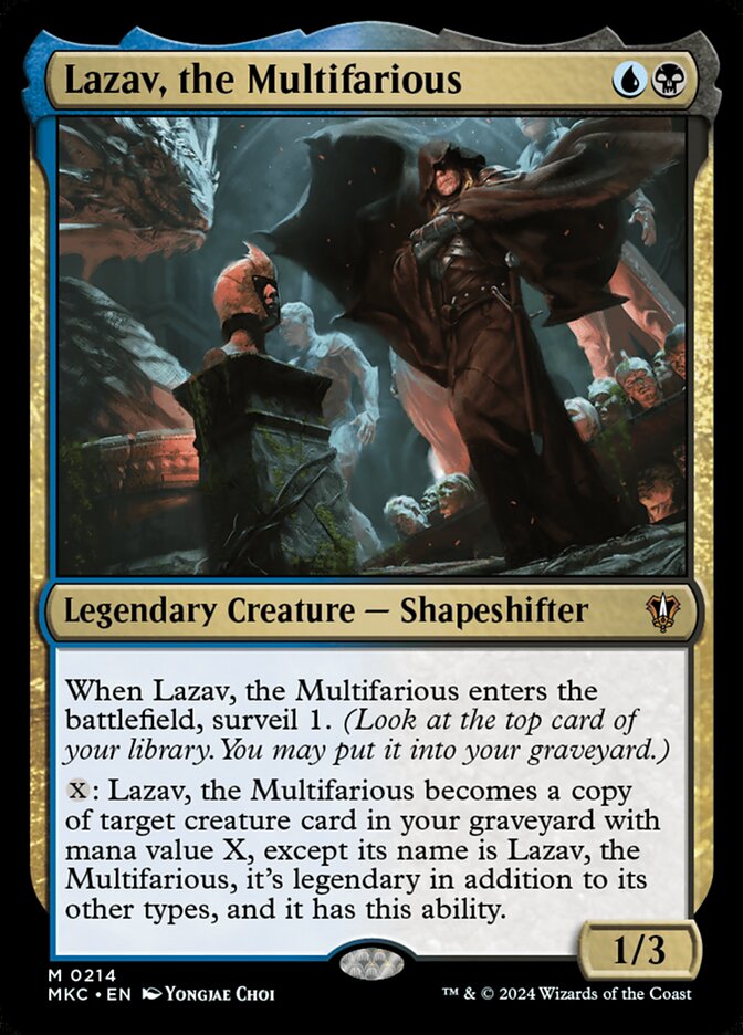 Lazav, the Multifarious mkc 214