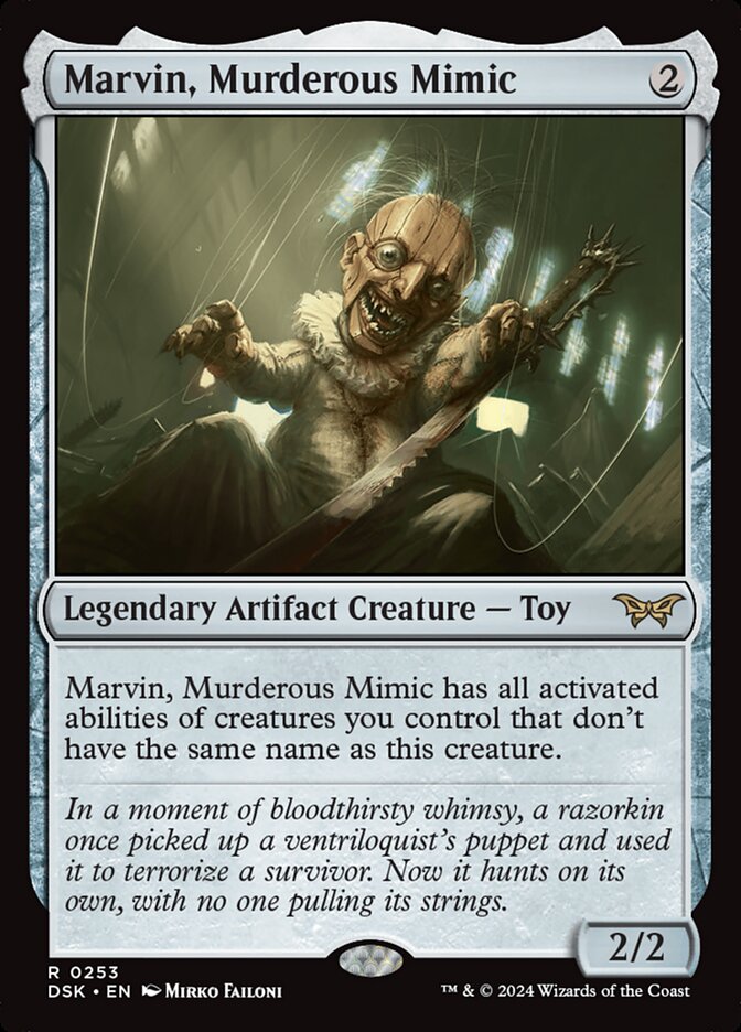 Marvin, Murderous Mimic dsk 253