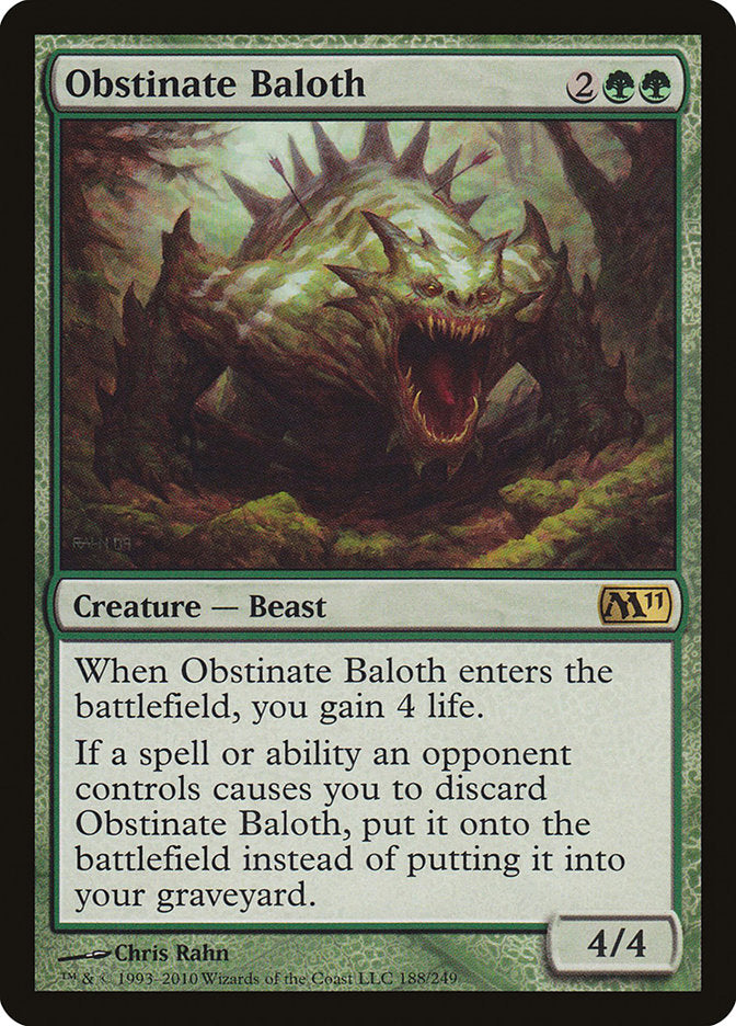Obstinate Baloth m11 188