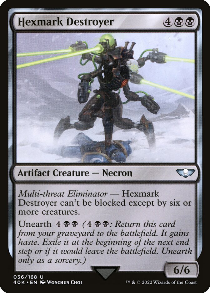 Hexmark Destroyer 40k 36