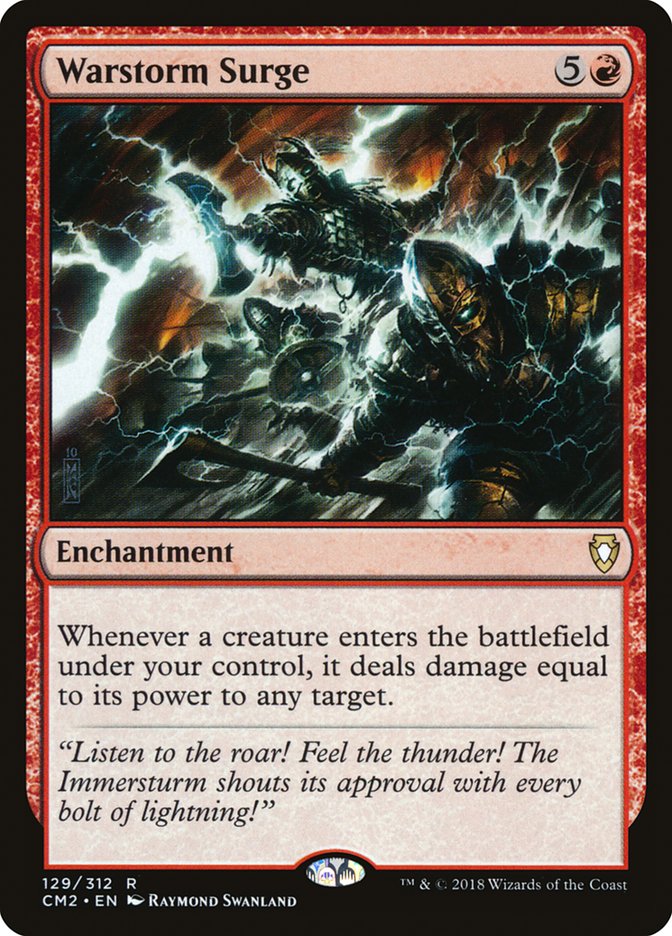 Warstorm Surge cm2 129